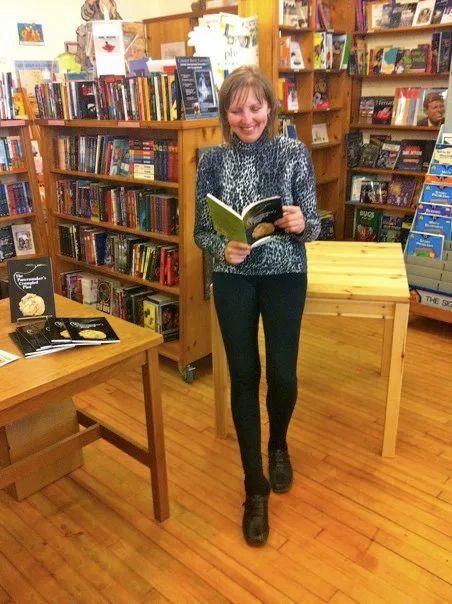 Reading at Blue Heron Books, Uxbridge
